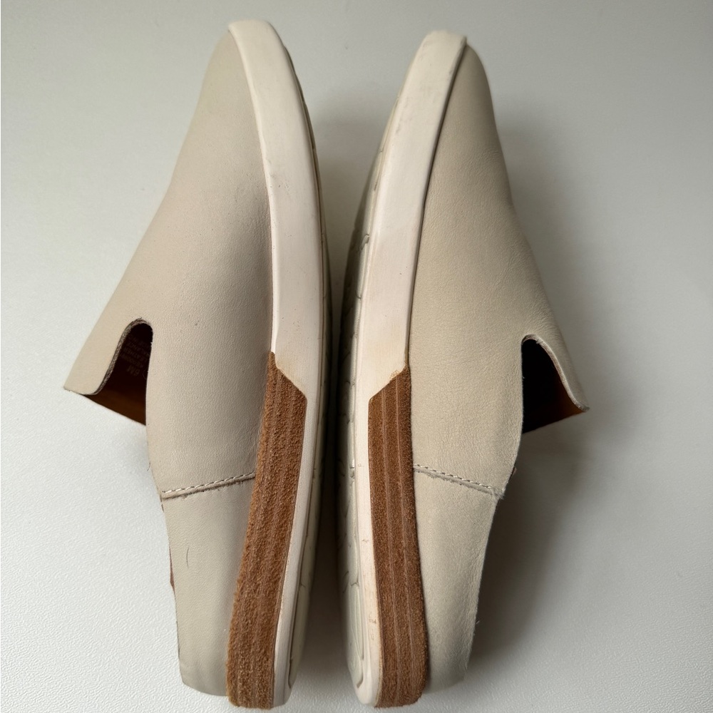 Kork Ease Phoebe Mules Slip-On Loafers Size 6M Cream - Picture 5 of 7